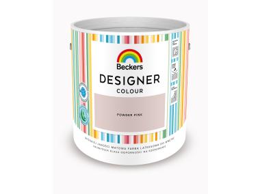 Zdjęcie: Farba lateksowa Designer Colour Powder Pink 2,5 L BECKERS