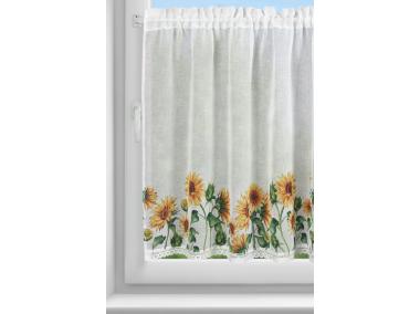 Zdjęcie: Firana gotowa Helia 150x90 cm żółty EUROFIRANY