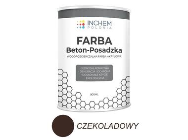 Zdjęcie: Farba Beton-Posadzka Czekoladowy 900 ml INCHEM POLONIA