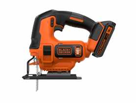 Wyrzynarka 18V z 2Ah baterią i ładowarką w torbie BLACK&DECKER