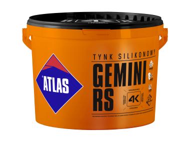 Zdjęcie: Baza tynku biała Gemini RS silikonowego N 150 25 kg ATLAS