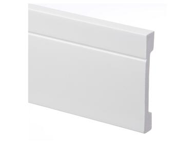 Zdjęcie: Listwa przypodłogowa 108x15,9 mm - 2,44 m biały satyna CEZAR