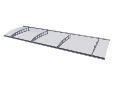 Zadaszenie Swing PT/ET 300x90x22,5 cm stal nierdzewna GUTTA