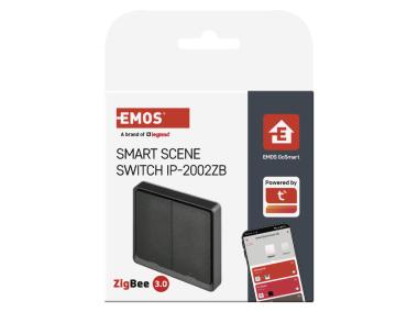 Zdjęcie: Przełącznik GoSmart scen IP-2002ZB, ZigBee 3.0, dwuprzyciskowy EMOS