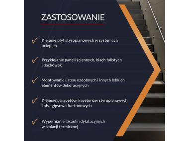Zdjęcie: Klej do styropianu w wersji wężykowej niebieski Eos 750 ml TYTAN PROFESSIONAL