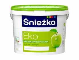 Farba EKO biały 10L ŚNIEŻKA
