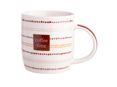 Zdjęcie: Kubek Baryłka szeroka Nbc 300 ml dekoracja Coffee Time ALTOMDESIGN