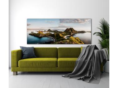 Zdjęcie: Obraz Canvas Views 60x150 cm St466 Komodo Fsc Mix 70% STYLER