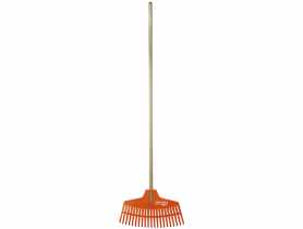 Grabie na trzonku drewnianym, PCV 134 cm - 22 mm DEDRA