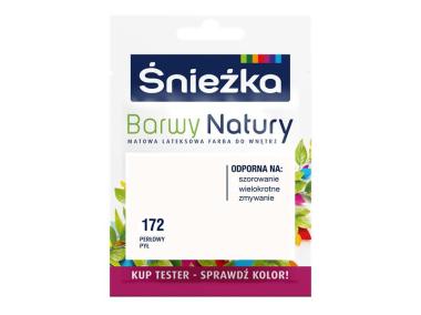 Zdjęcie: Farba Barwy Natury tester perłowy pył 172 25ml ŚNIEŻKA