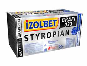 Styropian grafitowy 0,033 grubość 200 mm PF03 IZOLBET