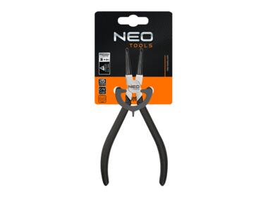 Zdjęcie: Szczypce segera do pierścieni osadczych 170 mm, wewnętrzne, wygięte NEO