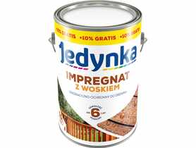 Impregnat do drewna z woskiem 5,5 L dąb bielony JEDYNKA