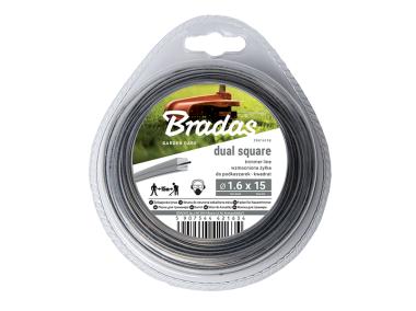 Zdjęcie: Żyłka Ripper Dual, kwadrat, blister 3,0 mm - 15 m BRADAS