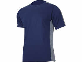 Koszulka T-Shirt 180g/m2, granatowo-szara, 2XL, CE, LAHTI PRO