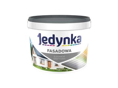 Zdjęcie: Farba fasadowa 9 L elegancki grafitowy JEDYNKA