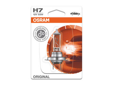 Zdjęcie: Żarówka halogenowa Original H7 55 W PX26D 12V OSRAM