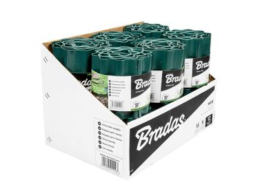 Zdjęcie: Obrzeże faliste trawnikowe 9 m x 25 cm, zielone BRADAS