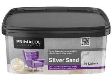Zdjęcie: Farba dekoracyjna Silver sand 1 l Lisbona S6 PRIMACOL DECORATIVE