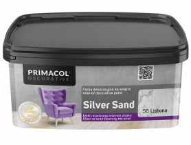 Farba dekoracyjna Silver sand 1 l Lisbona S6 PRIMACOL DECORATIVE