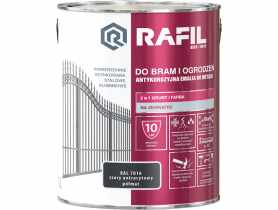 Gruntoemalia do bram i ogrodzeń szary RAL7016 3L RAFIL