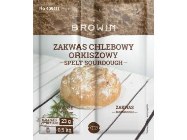 Zdjęcie: Zakwas chlebowy orkiszowy z drożdzami 23 g BROWIN