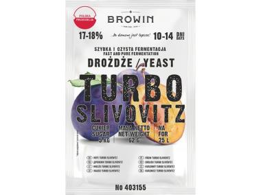 Zdjęcie: Drożdże gorzelnicze Turbo Slivovitz 62 G BROWIN
