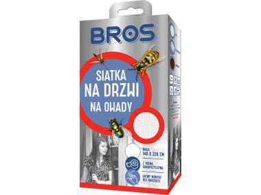 Zdjęcie: Siatka na drzwi 140x220 biała BROS