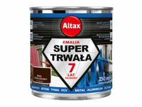 Emalia Super Trwała 0,25 L czekoladowy brąz ALTAX
