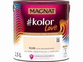 Farba KLove KL08 letni brzoskwiniowy 2,5L MAGNAT