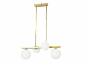Lampa wisząca sufitowa mosiądz 4xG9 Kama CANDELLUX