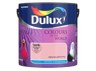 Zdjęcie: Farba do wnętrz Kolory Świata 2,5 L różane perfumy DULUX