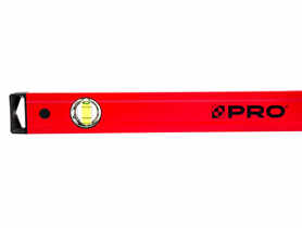Poziomnica PRO600 malowana czerwona 80 cm PRO