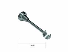 Wspornik pojedynczy 19 mm nikiel GARDINIA