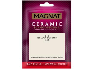 Zdjęcie: Tester farba ceramiczna perłowy dolomit 30 ml MAGNAT CERAMIC