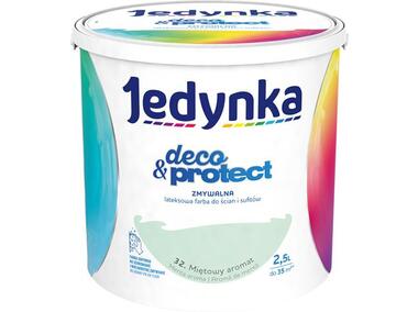 Farba lateksowa Deco&Protect Miętowy aromat 2,5 L JEDYNKA