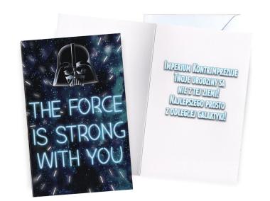 Zdjęcie: Karnet DHS-009 Urodziny - Star Wars KUKARTKA