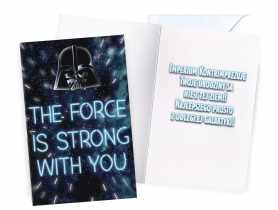 Karnet DHS-009 Urodziny - Star Wars KUKARTKA