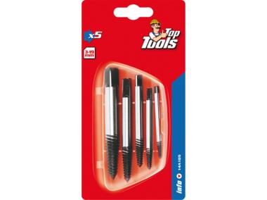 Zdjęcie: Wykrętaki do śrub, zestaw 5 sztuk TOP TOOLS
