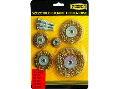 Zdjęcie: Szczotki druciane trzpieniowe 5 szt. HOME TOOLS