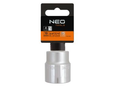 Zdjęcie: Nasadka sześciokątna 3/4", 19 mm NEO