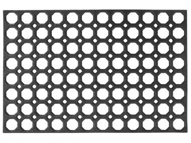 Zdjęcie: Wycieraczka Honey Comb 45x75 cm czarna MULTI-DECOR