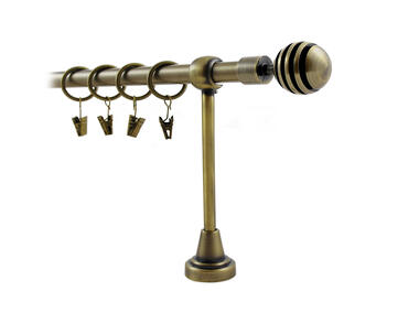 Zdjęcie: Karnisz Hefajstos Plus 16 mm - 160 cm modern złoto KARWEL