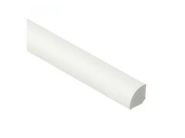 Kształtownik PVC ćwierćwałek 13 mm - 2,5 m biały CEZAR