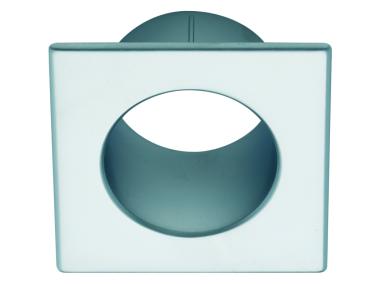 Zdjęcie: Tuleja wentylacyjna TW01 kwadratowa chrom satynowy GAMET