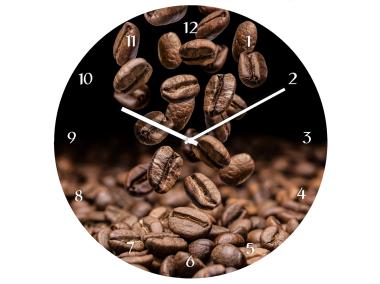 Zdjęcie: Zegar Glassclock 30 cm Gc057 Coffee Seds STYLER
