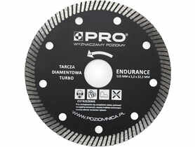 Tarcza diamentowa turbo Endurance 115 x 7 x 1.2 x 22.2 mm PRO FACHMAYER MAX