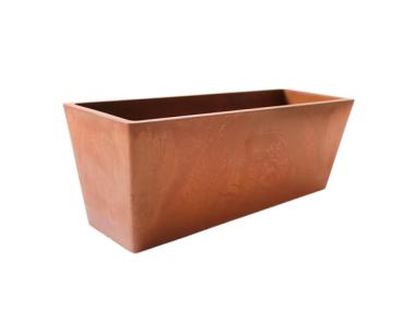 Zdjęcie: Doniczka 45x16x16 cm terakota prostokątna TIN TOURS