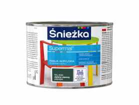 Emalia akrylowa Supremal RAL6005 zielony ciemny 0,4L ŚNIEŻKA