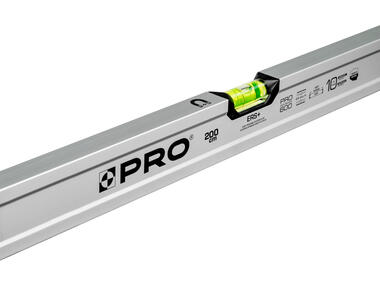 Zdjęcie: Poziomnica PRO600 anodowana srebrna z magnesami 200 cm PRO